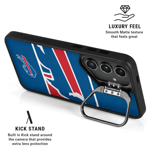NFL Buffalo Bills Zone Block Galaxy S25 Ultra Kickstand Case